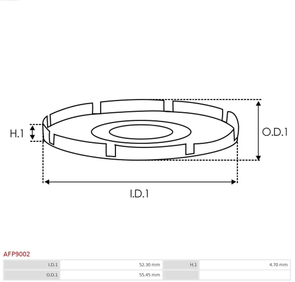 kolo-pasowe-alternator-as-pl-afp9002