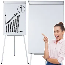 tablica-magnetyczna-wielofunkcyjna-flipchart-na-trojnogu-biala-70x100cm