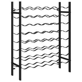 stojak-na-wino-48-butelek-czarny-metal-65x22x80-cm