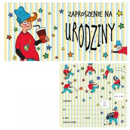 zaproszenie-urodziny-chlopak-5szt