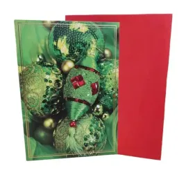 karnet-zloty-boze-narodzenie-zielone-bombki-p5-verte-cena-za-1szt