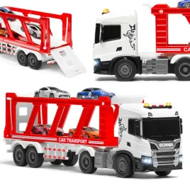 scania-p-410-ciezarowka-laweta-z-autami-naped-frykcyjny-swiatla-dzwieki