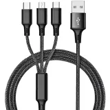 transmiter-bluetooth-fm-mp3-audio-bt-kabel-usb-3w1-lightning-micro-usb-c-stan-nowy