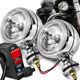 halogeny-reflektory-motocyklowe-lightbar-chrom-h3-przelacznik-usb-5v-2a