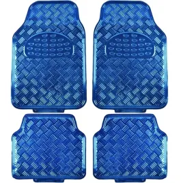 dywaniki-samochodowe-alu-aluminiowe-niebieskie-gumowe-komplet-przod-tyl-4sz