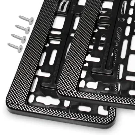 ramki-pod-tablice-rejestracyjna-carbon-2-szt-komplet-ramek-do-tablic-wkrety