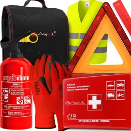 gasnica-1kg-apteczka-kamizelka-torba-trojkat-ostrzegawczy-rekawice-zestaw