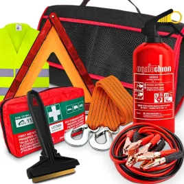 niezbednik-kierowcy-gasnica-trojkat-apteczka-torba-kable-skronaczka-linka