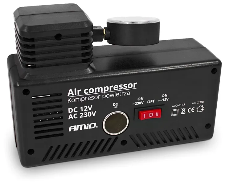 kompresor-samochodowy-12v-230v-pompka-do-kol-materacy-elektryczna-sprezarka-marka-amio-stan-nowy