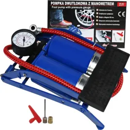pompka-nozna-rowwerowa-samochodowa-2-tlokowa-manometr-3-koncowki-podlogowa