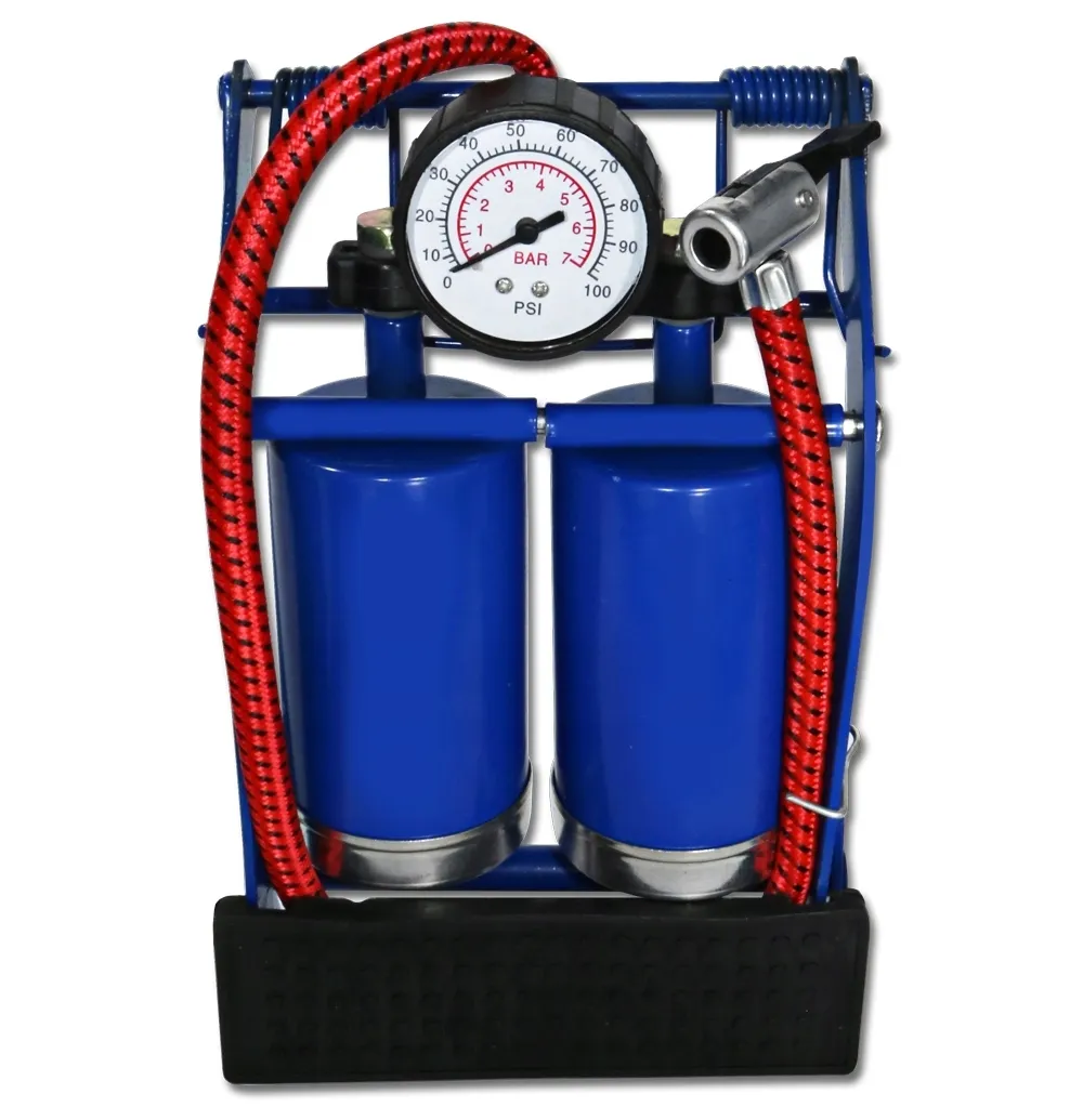 pompka-nozna-rowwerowa-samochodowa-2-tlokowa-manometr-3-koncowki-podlogowa-stan-nowy