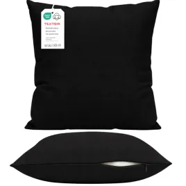 poszewka-na-poduszke-40x40-cm-bawelna-100percent-gladka-mocna-czarna-jasiek