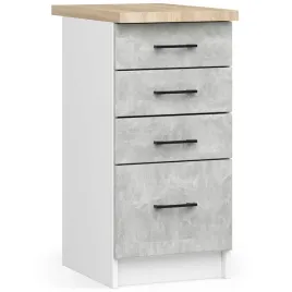 szafka-kuchenna-stojaca-z-blatem-oliwia-40-cm-4-szuflady-biala-beton
