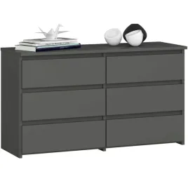 komoda-bezuchwytowa-cl-100-cm-6-szuflad-klasyczna-do-salonu-grafit-szary