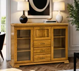 komoda-komoda-do-salonu-biblioteczka-classic-2d3s1b-ii-szer-165-cm