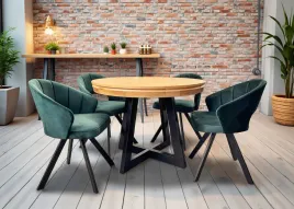 stol-loft-iv-blat-debowy-100-cm-2x-wkladki-50-cm-4-krzesla-obrotowe-faro