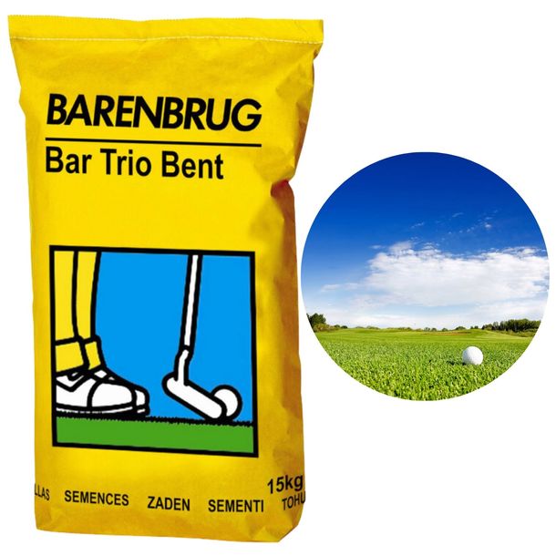 Trawa nasiona BARENBRUG Trio Bent 15 kg PROFESJONALNA