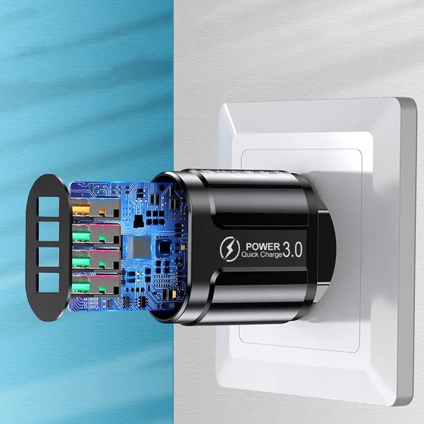 adapter-hub-rozdzielacz-ladowarka-4x-usb-stan-opakowania-oryginalne