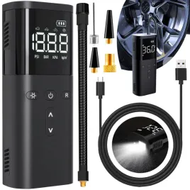 bezprzewodowa-pompka-elektryczna-kompresor-samochodowy-rowerowy-4000-mah