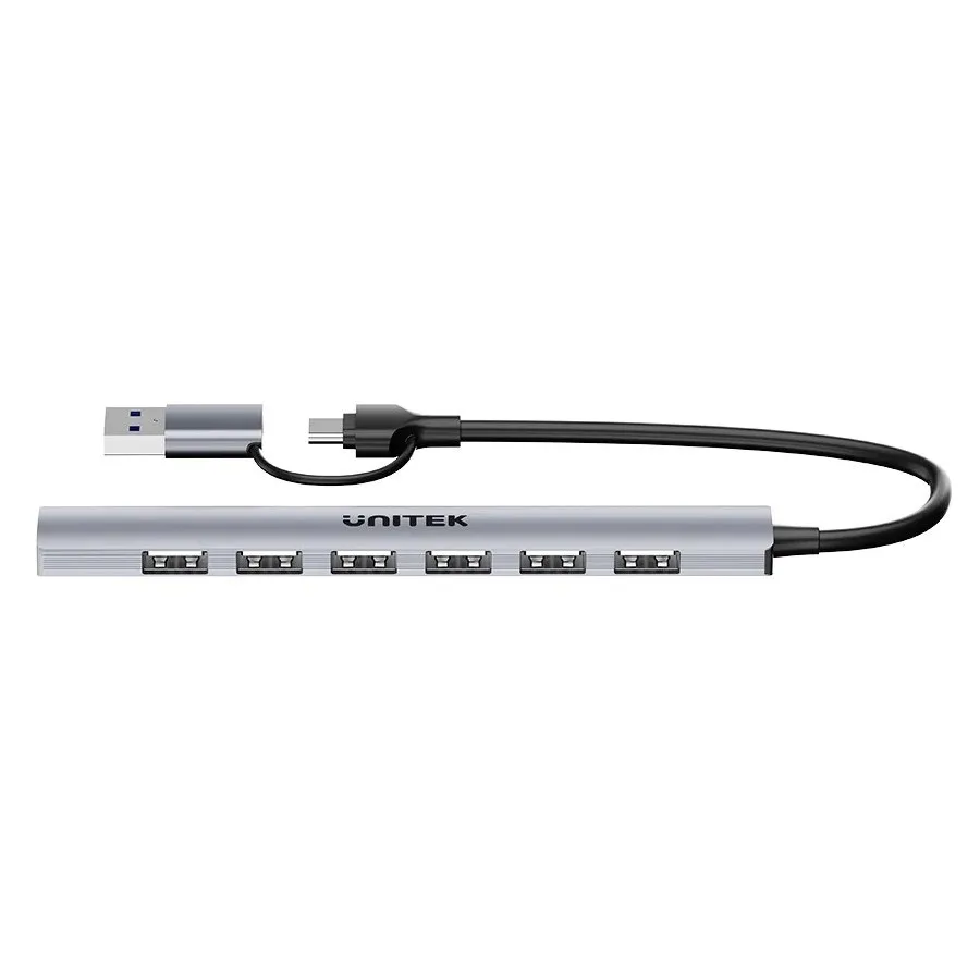 unitek-hub-usb-a-c-7w1-usb-a-5-gbps