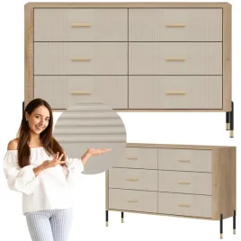 komoda-szafka-z-6-szufladami-szeroka-140-cm-dab-kaszmir-zloty-dante-dt04