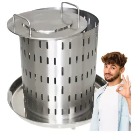 akcesoria-nierdzewne-do-prasy-12l-zestaw-pod-silownik-2t-taca-kosz-tlok