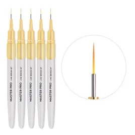 pedzelek-do-zelu-line-brush-7-srebrny-cienki-aba-group-master-pro-5-szt