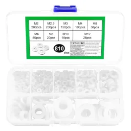 810x-podkladki-nylonowe-dystansowe-uszczelki-tuleje-plaskie-do-mebli-srub