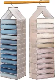 organizer-regal-wiszacy-do-szafy-12-polek-przechowywanie-2x-ubran-skladany