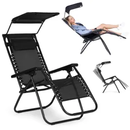 lezak-ogrodowy-fotel-plazowy-z-daszkiem-stal-czarny