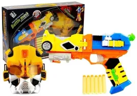 pistolet-na-strzalki-piankowe-robot-2w1-maska-6-strzalek-lean-toys