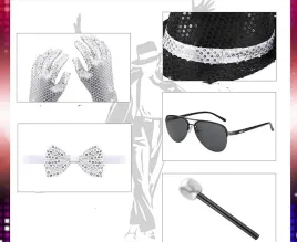 akcesoria-stroj-michael-jackson-lata-70-80-kapelusz-zestaw-komplet-disco