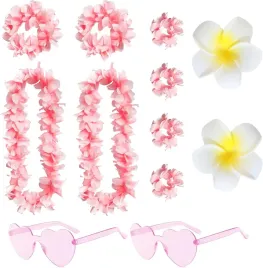 akcesoria-hawajskie-kwiaty-na-szyje-wlosy-okulary-aloha-wakacje-plaza