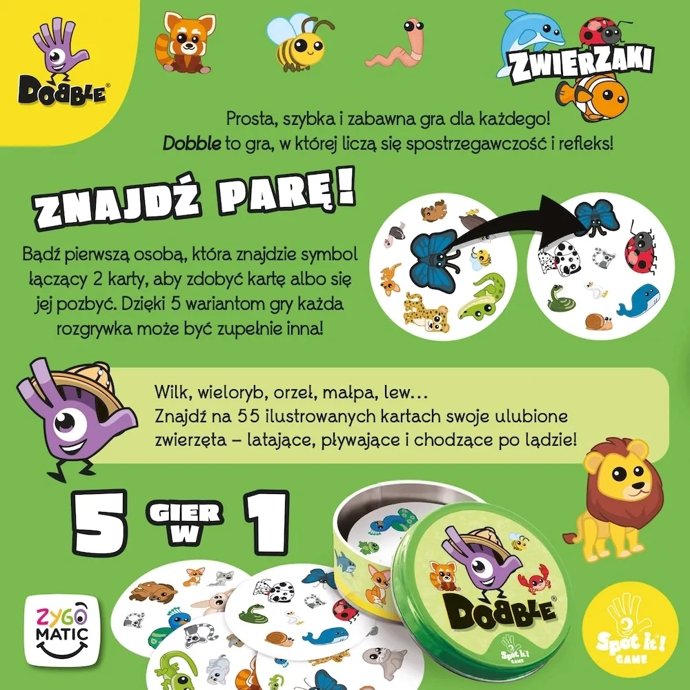 dobble-zwierzaki-stan-nowy