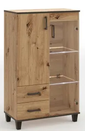 witryna-szklana-z-szufladami-podswietlana-barek