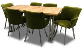 stol-4-krzesla-zestaw-loftowy-chromowane-nogi