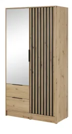 szafa-z-lamelami-otwierana-z-szufladami-garderoba