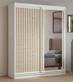 szafa-przesuwana-z-lamelami-z-garderoba-z-lustrem-pojemna-szafa-bialy-mat