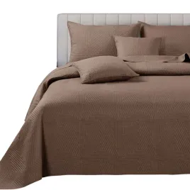narzuta-na-lozko-pikowana-velvet-kapa-koc-pled-200x220-trio-jasna-brazowa