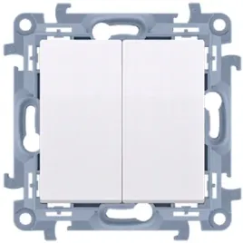 simon-10-podwojny-przycisk-modul-10ax-z-srubowe-cp2-01-11-bialy