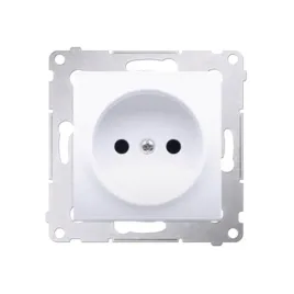 simon-54-gniazdo-bez-uziemienia-z-przeslonami-dg1z-01-11-biale