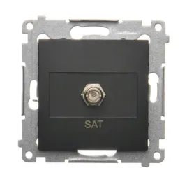 simon-54-gniazdo-antenowe-sat-dasf1-01-49-czarny-mat