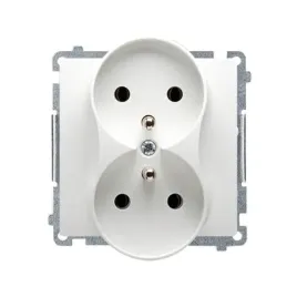 simon-basic-gniazdo-podwojne-2x2p-z-bmgz2m-01-11-modul-bialy