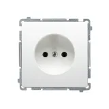 simon-basic-gniazdo-pojedyncze-2p-bmg1-01-11-modul-bialy