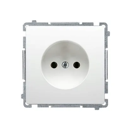 simon-basic-gniazdo-pojedyncze-2p-bmg1-01-11-modul-bialy-stan-nowy