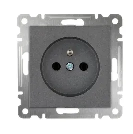 karea-gniazdo-pojedyncze-z-uziemieniem-2p-z-antracyt-57050019