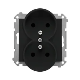 simon-55-gniazdo-wtyczkowe-podwojne-z-uziemieniem-z-przeslonami-czarny-mat