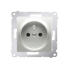 simon-54-gniazdo-pojedyncze-z-uziemieniem-dgz1z-01-43-srebrne