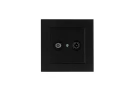 karea-gniazdo-tv-sat-koncowe-1db-z-ramka-czarny-mat-56054098-makel