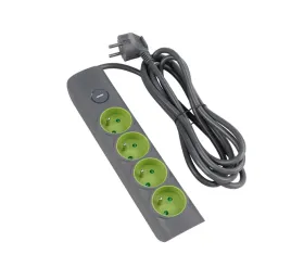 przedluzacz-4-gniazda-z-0-3m-15mm2-szaro-zielony